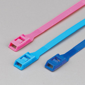 Loose nylon tie (flexible), loose nylon tie (back through)