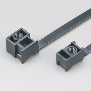 Lock type nylon tie band